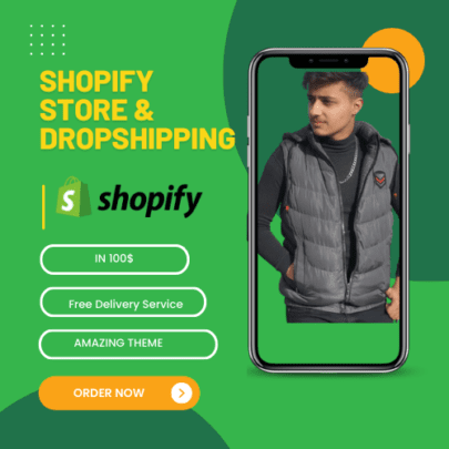 27024I will create shopify, dropshipping store