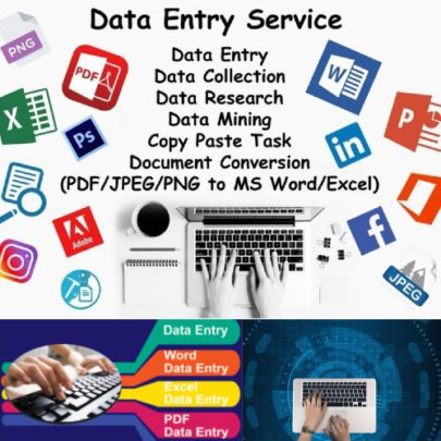 50816I will do data entry, copy-paste, and web researching