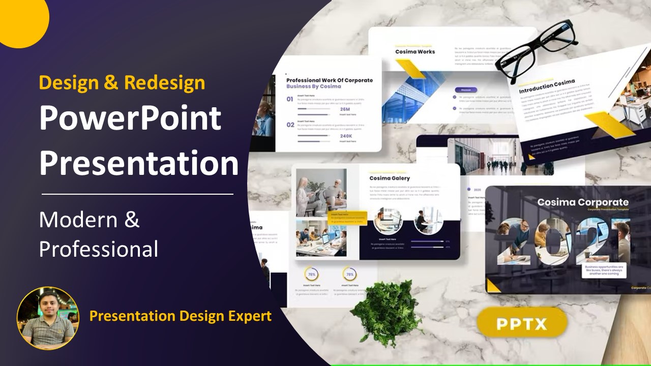 44460I will design or redesign your PowerPoint presentation