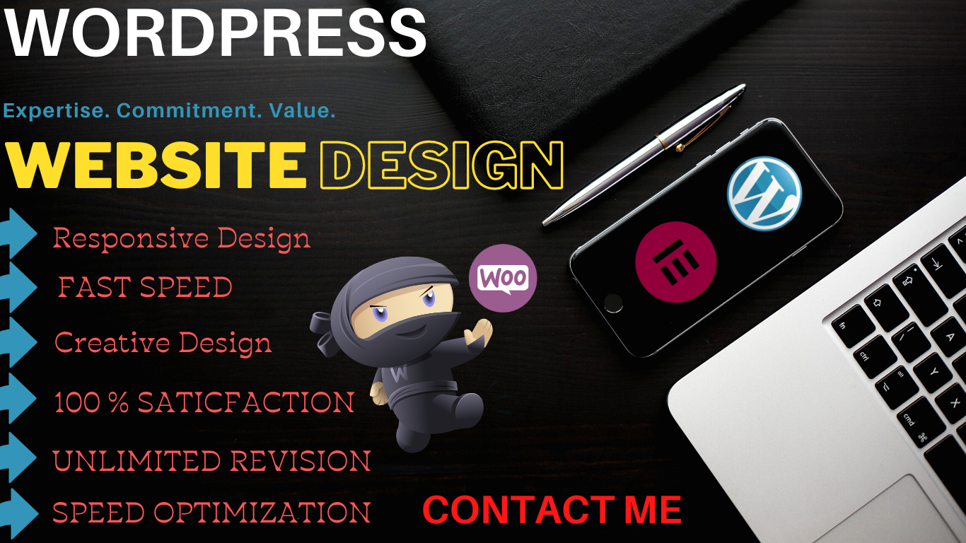 50877I will design and develop full wordpress website
