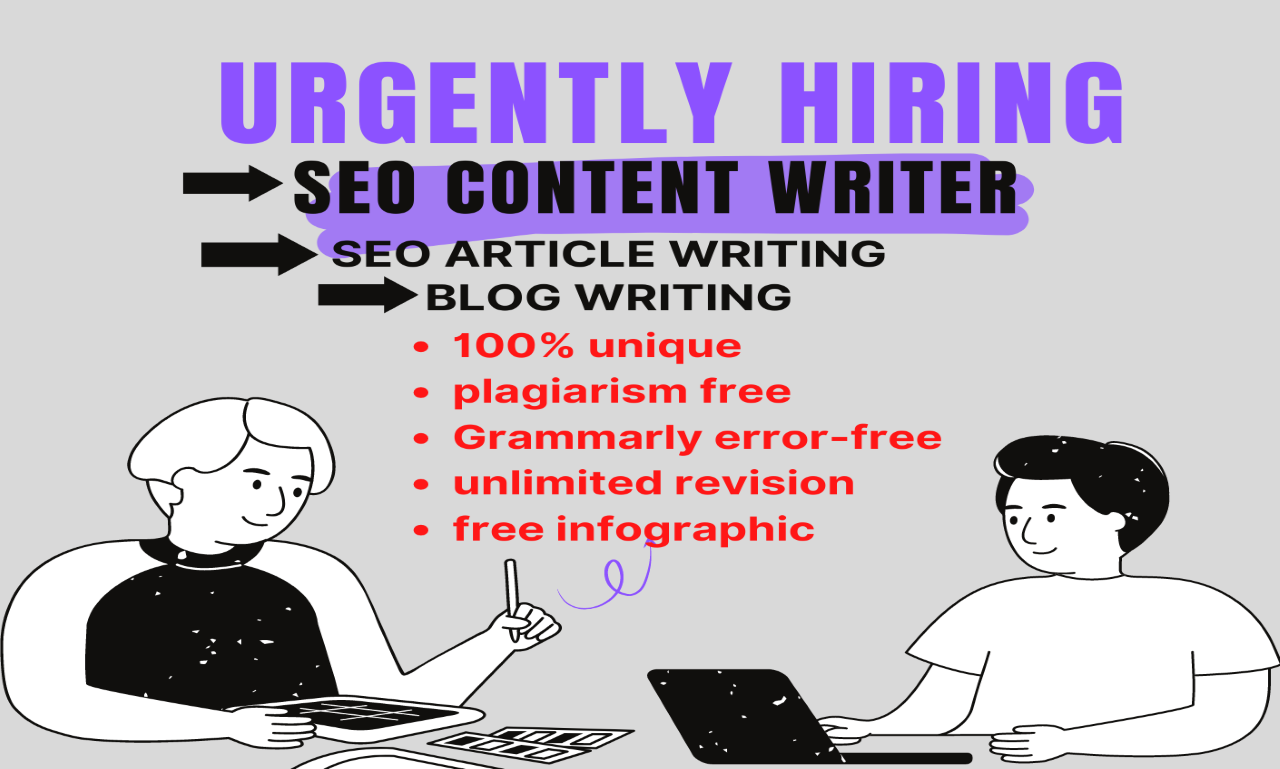 99753I will be your SEO content writer, article and blog writer