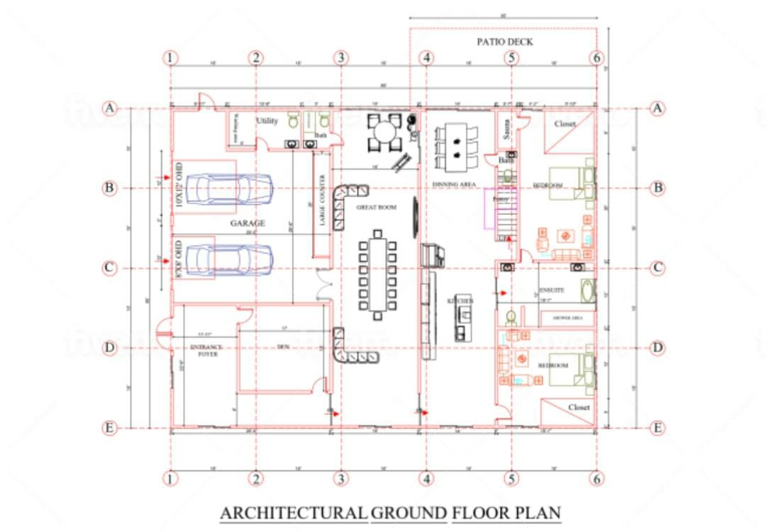152441I will draw architectural 2d floor plans and site plans