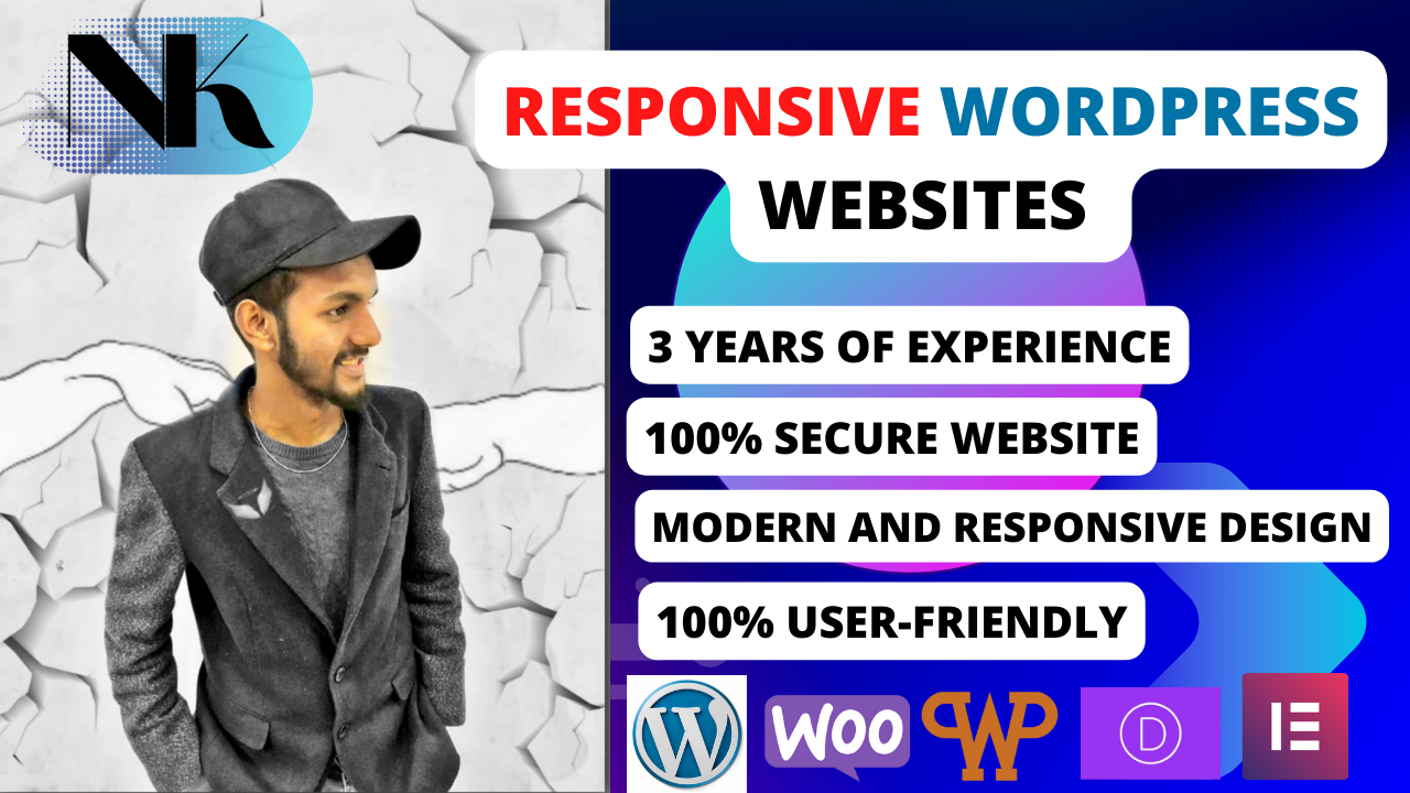 141711I will design and customize your WordPress website for you.