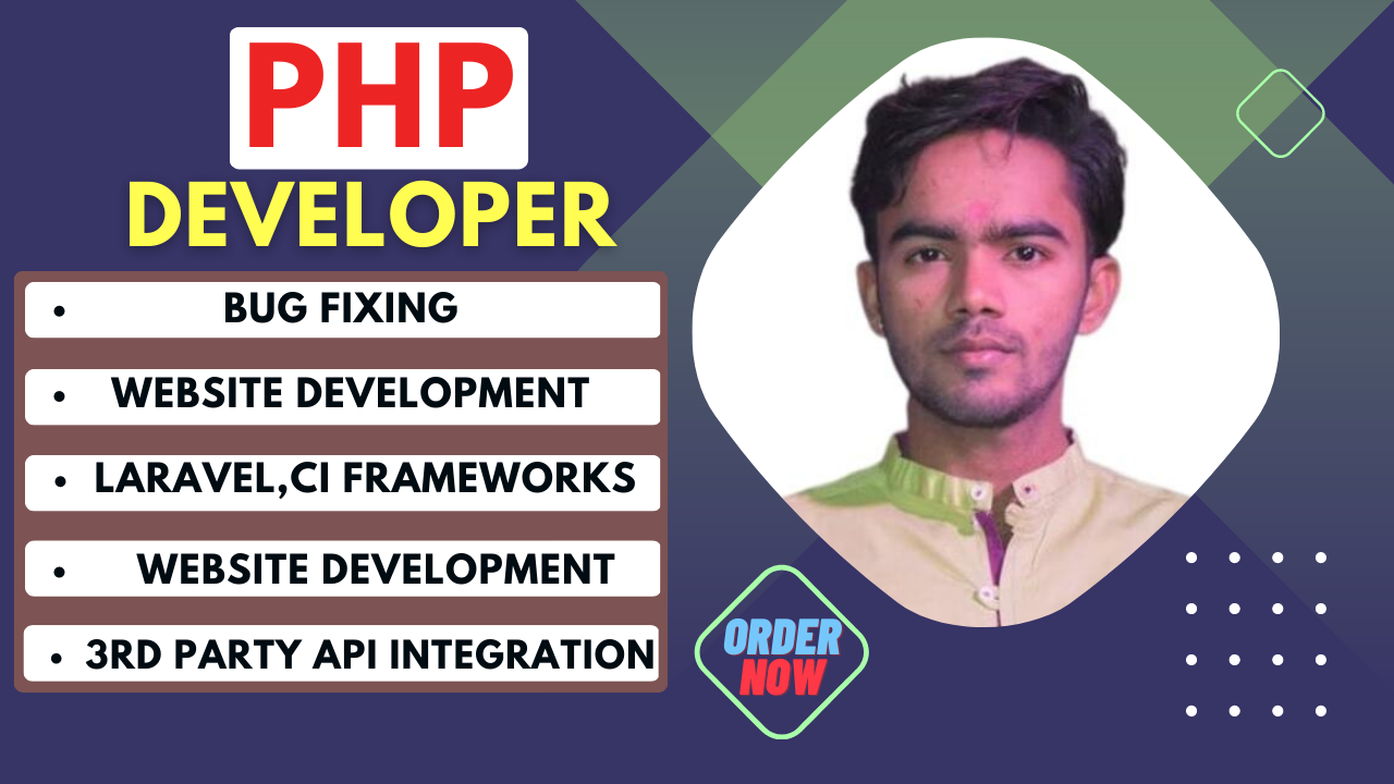139612I will be your php Laravel website and rest apis endpoints developer