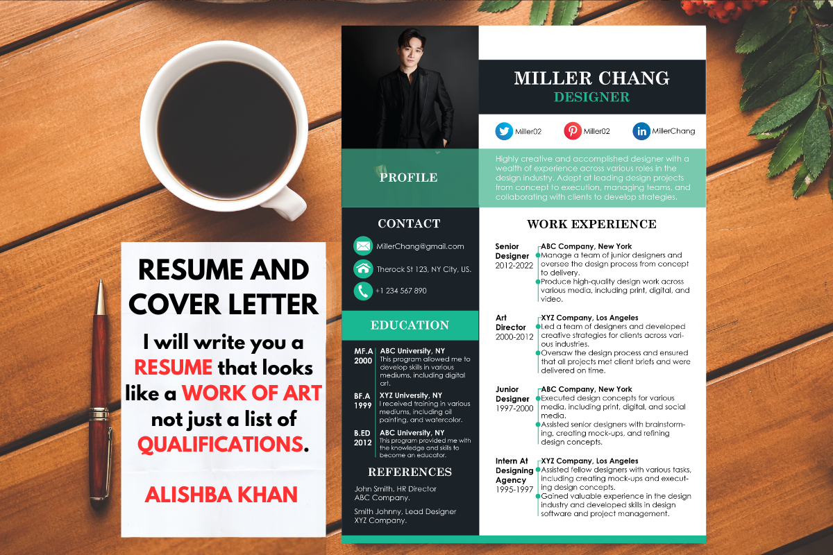 115652I will deliver professional resume maker and tech cv writing
