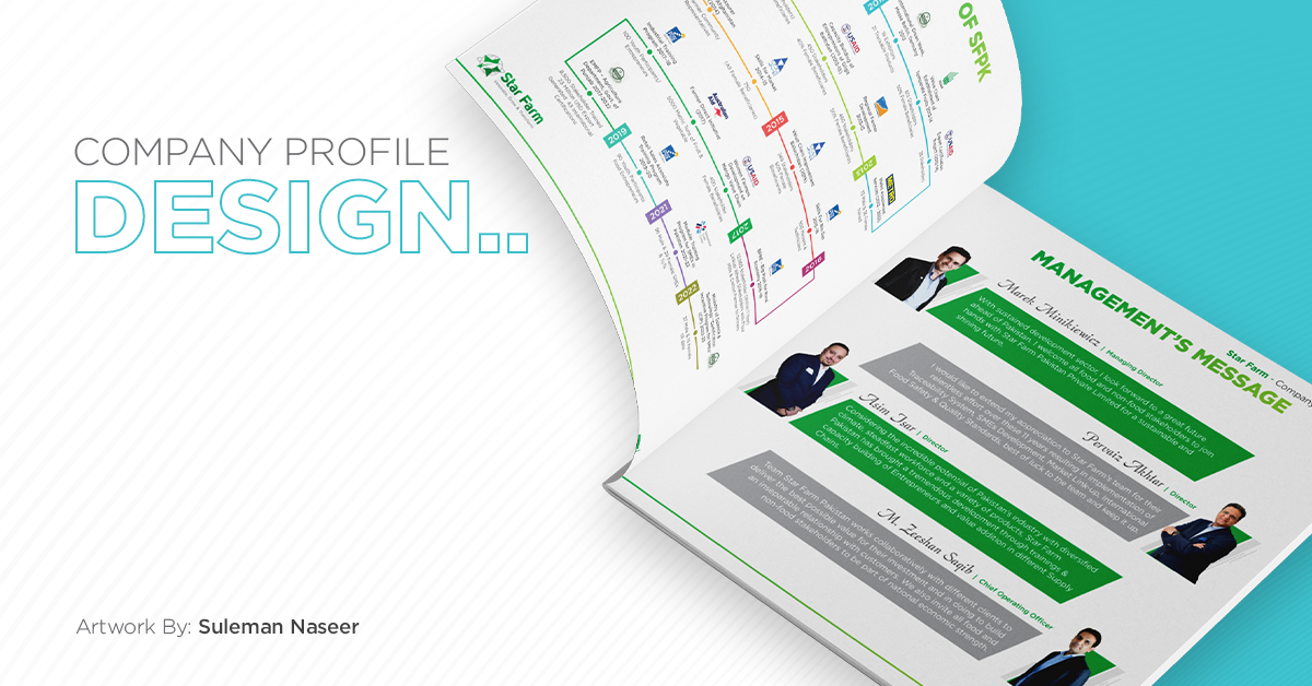 115694Creative and  Eye-catching 12 Page corporate company profile Design