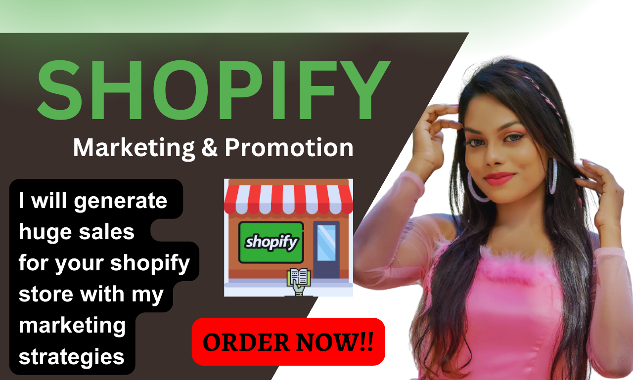 163468I will boost shopify sales, shopify marketing, sales funnel and store promotion