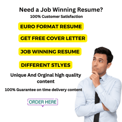 154275I will create job winning Resume for you-Euro Format With  Free Cover letter