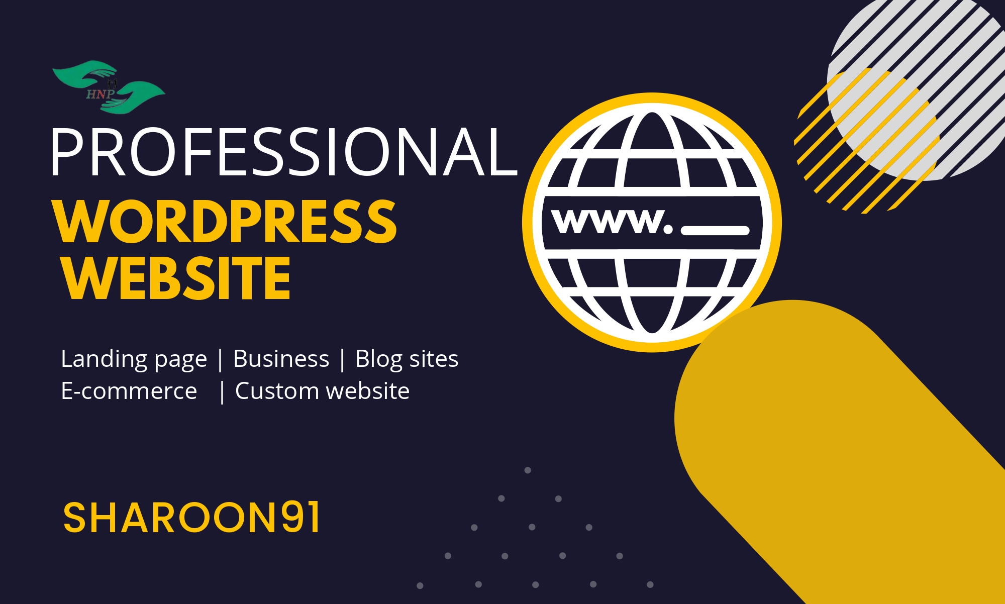 211491I will develop any kind of business, blogging, or personal website by wordpress