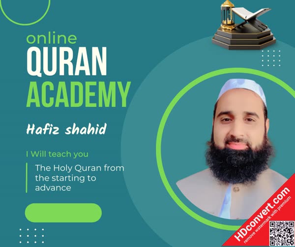 216845I will be your Online Quran Teacher