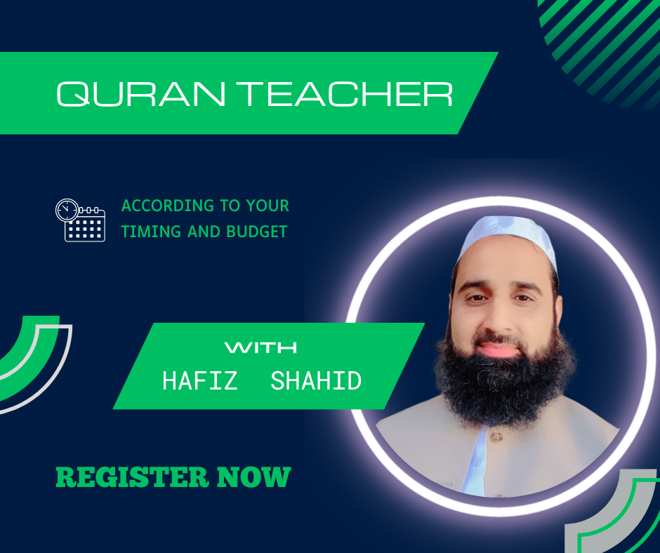219652I will be your Online Quran Teacher
